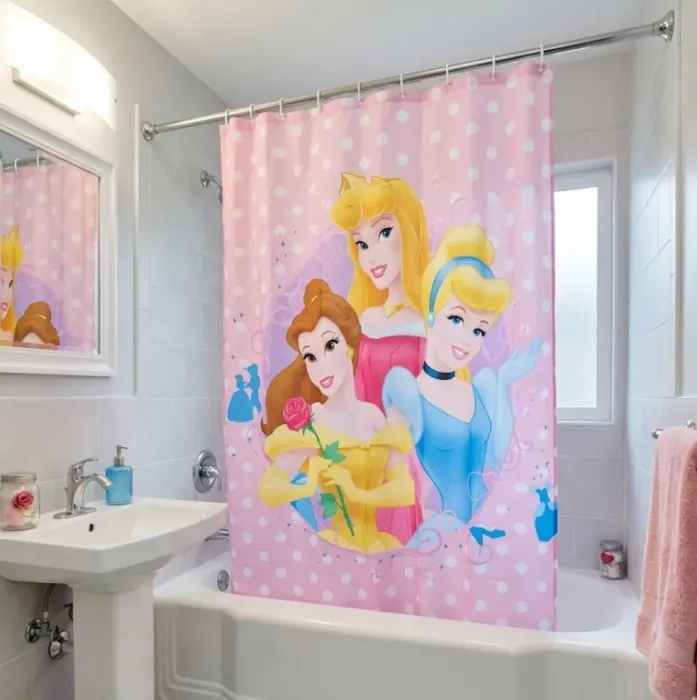 Cortina baño Princess 192 x 200 cm