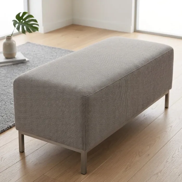 Tela tapicería antimanchas beige 140 - 3