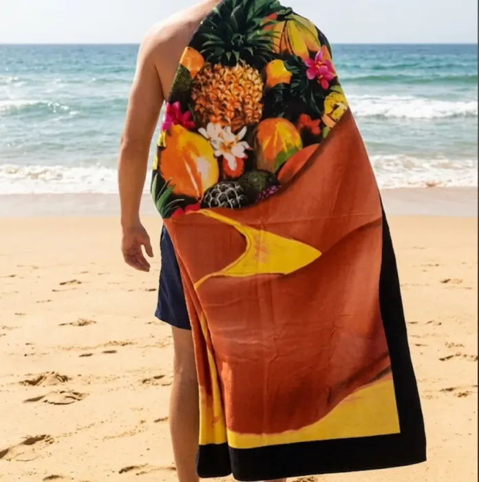 Toalla playa bikini 100 x 180 - 2