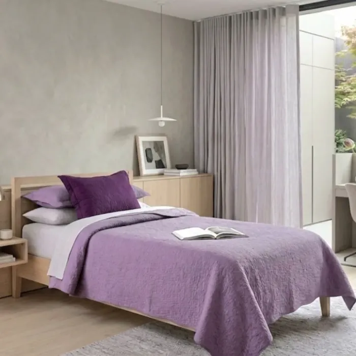Boutie Reversible morado/lila cama 90