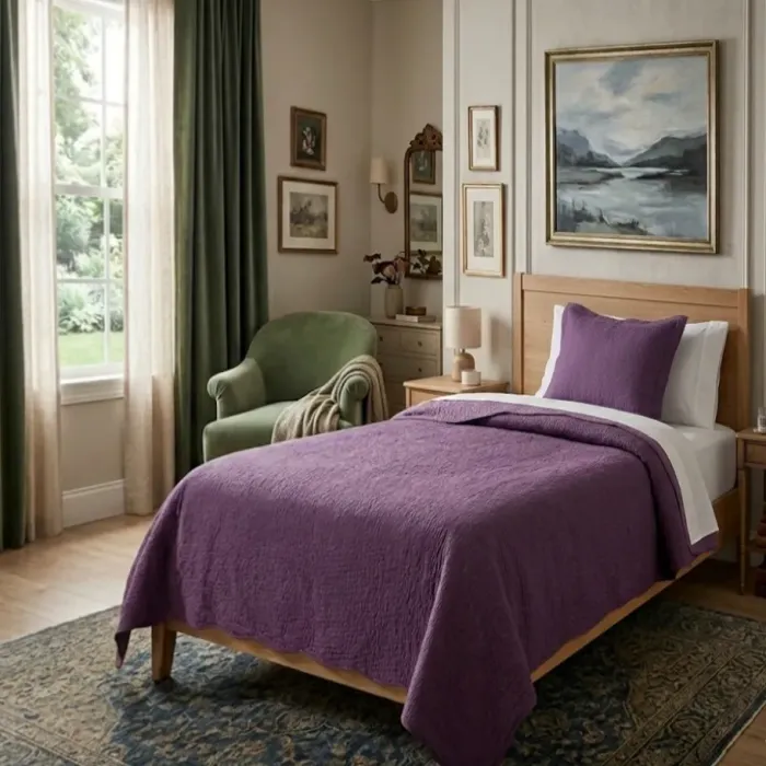 Boutie Reversible morado/lila cama 90 - 3