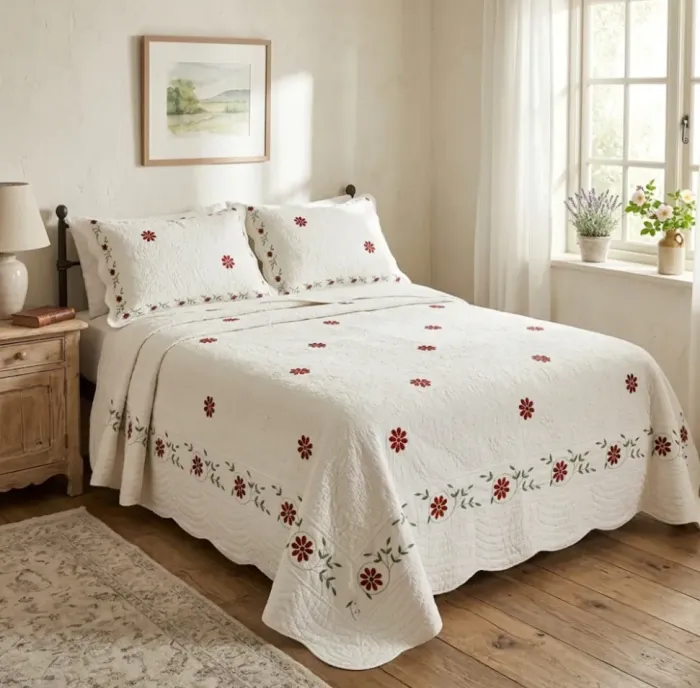 Colcha boutie algodón Ibiza CAMA 135/150 - 2