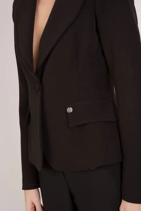 MET blazer color negro - 4