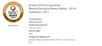 International Wine & Spirit Competition 2018