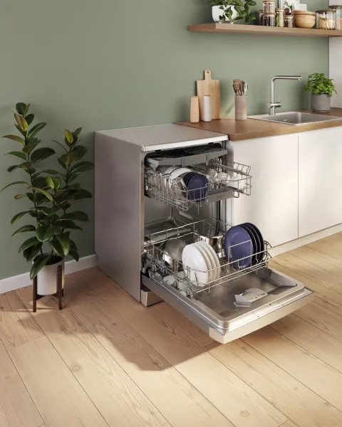 BOSCH SMS4HMI08E LAVAVAJILLAS INOX 60CM 14 SERVICIOS 3ª BANDEJA 44dB C Home Connect - 3