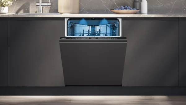 SIEMENS SX65ZX17CE LAVAVAJILLAS INTEGRABLE 60CM 3ª BANDEJA 14 SERVICIOS 40dB B Home Connect Altura 86,5cm - 4