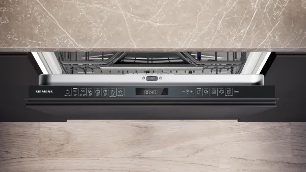 SIEMENS SX65ZX17CE LAVAVAJILLAS INTEGRABLE 60CM 3ª BANDEJA 14 SERVICIOS 40dB B Home Connect Altura 86,5cm - 5