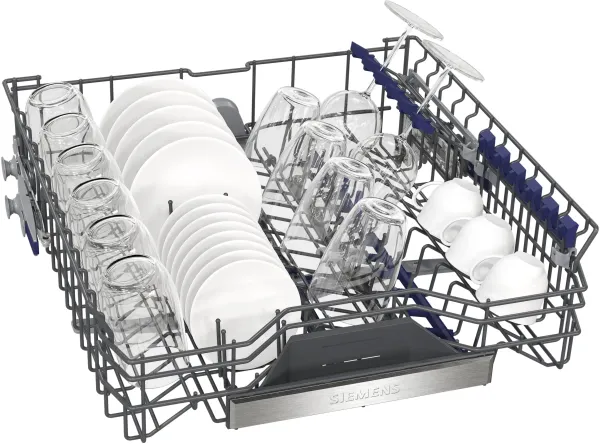 SIEMENS SX65ZX17CE LAVAVAJILLAS INTEGRABLE 60CM 3ª BANDEJA 14 SERVICIOS 40dB B Home Connect Altura 86,5cm - 8