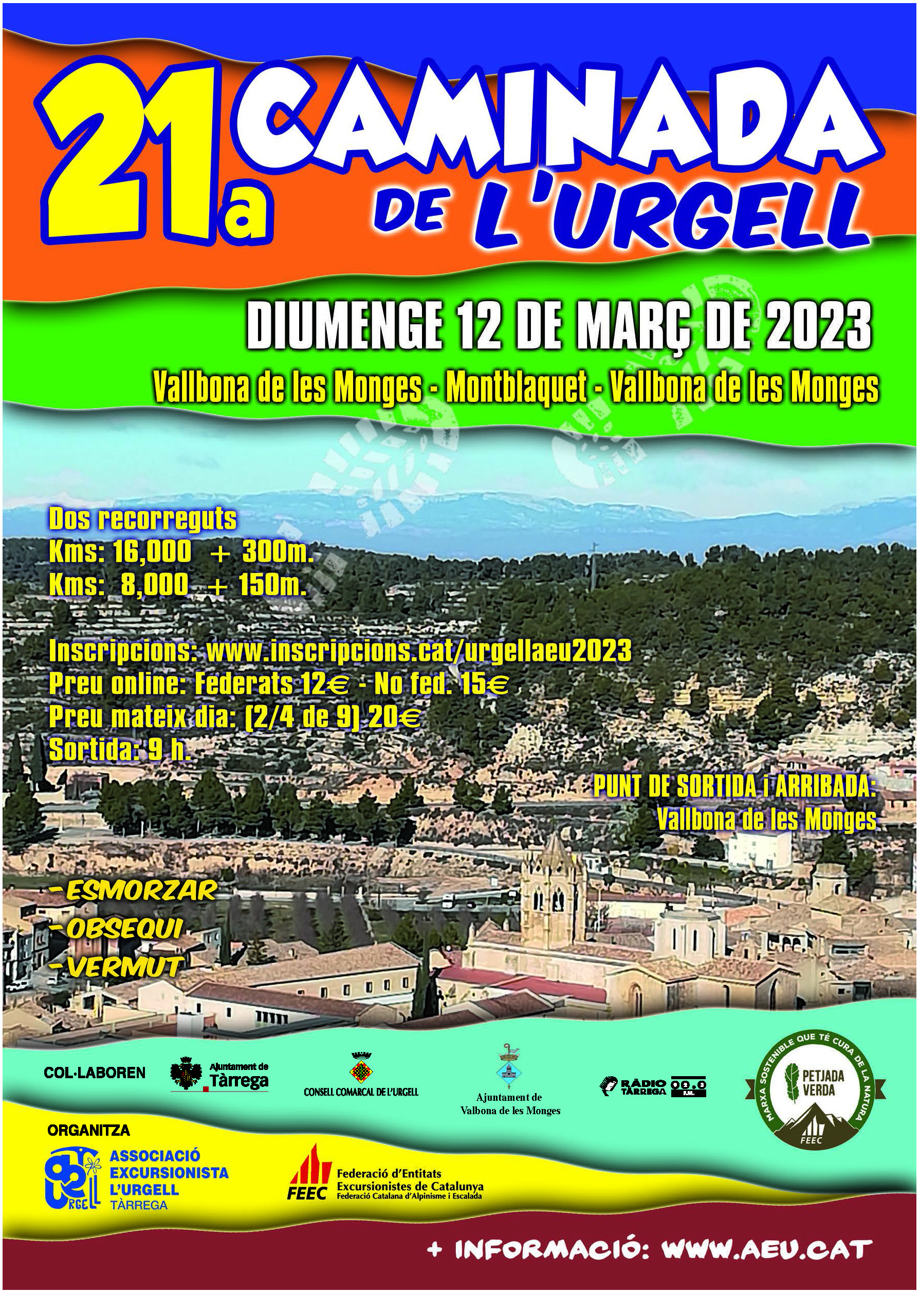 21a CAMINADA POPULAR DE L'URGELL