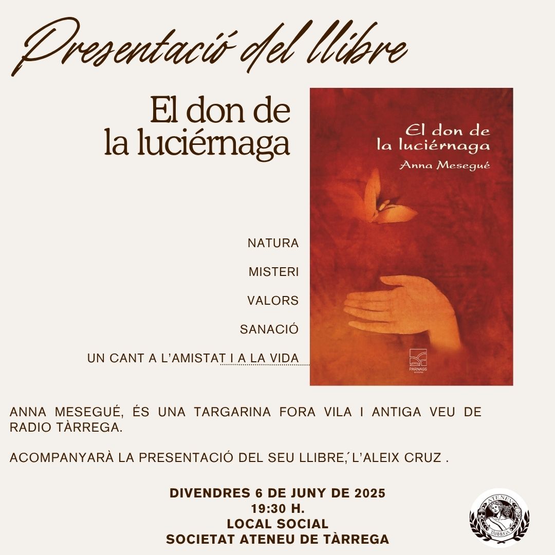 Presentació llibre “El don de la luciérnaga”