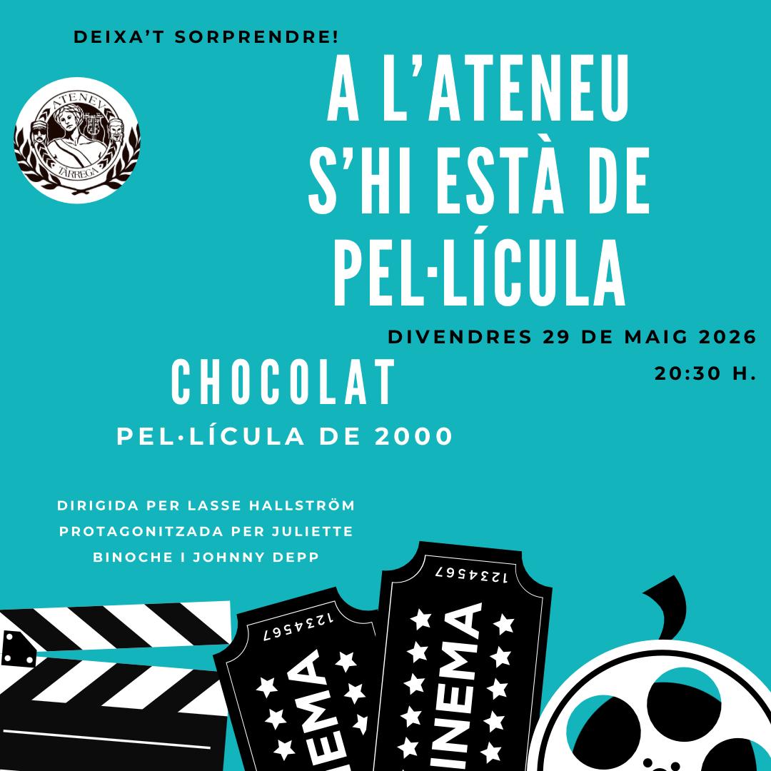 A l’Ateneu s'hi està de pel·lícula!
