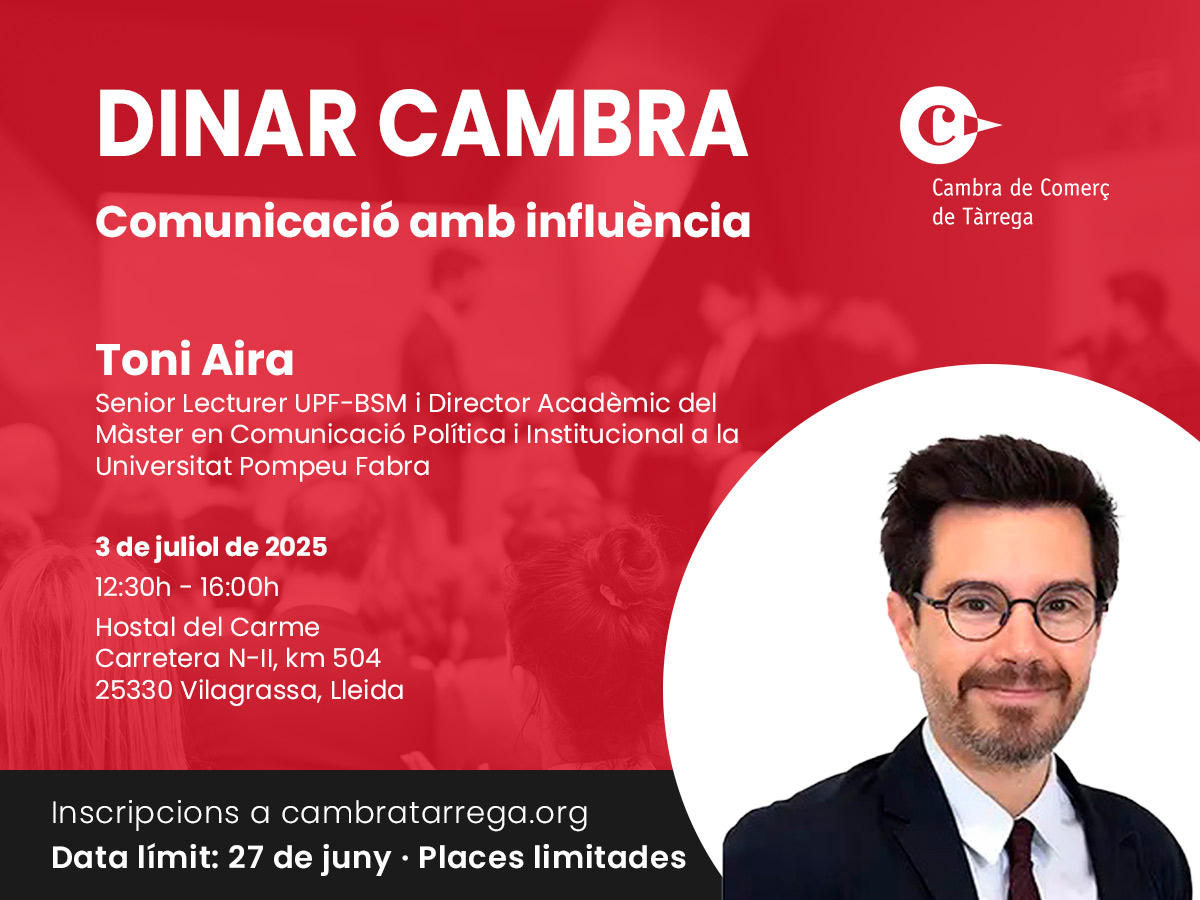 Dinar Cambra amb Toni Aira: Comunicació amb influència