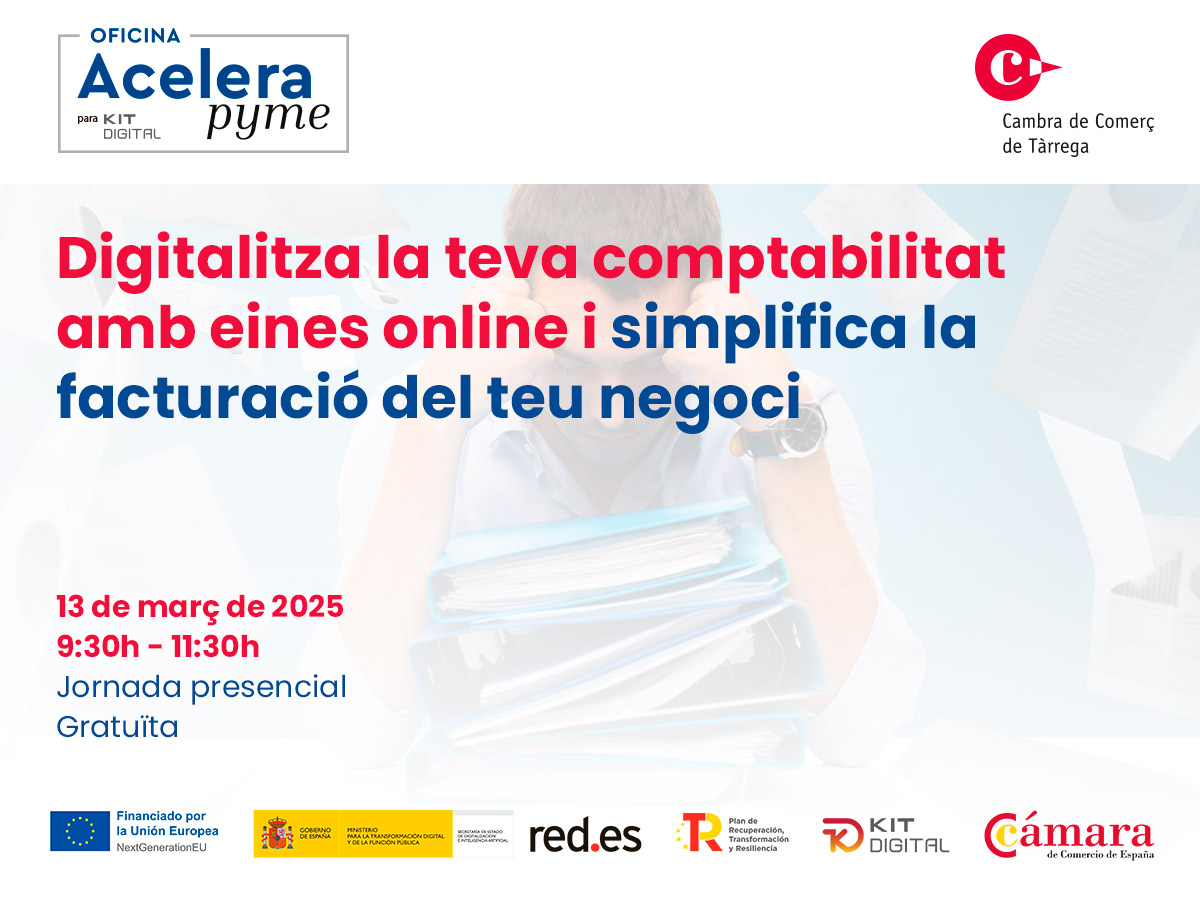 Digitaliza tu contabilidad con herramientas online y simplifica la facturación de tu negocio