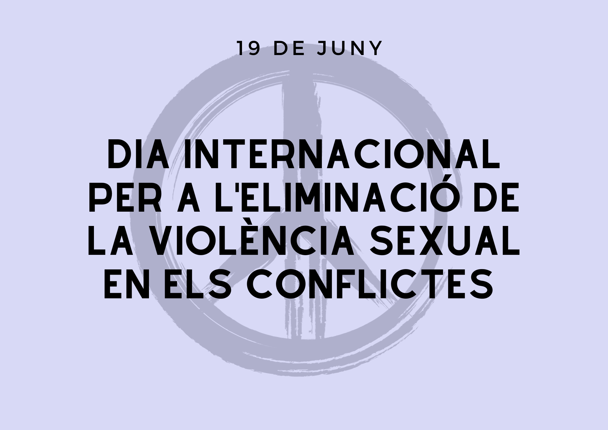 Dia Internacional per a l'Eliminació de la Violència Sexual en els conflictes