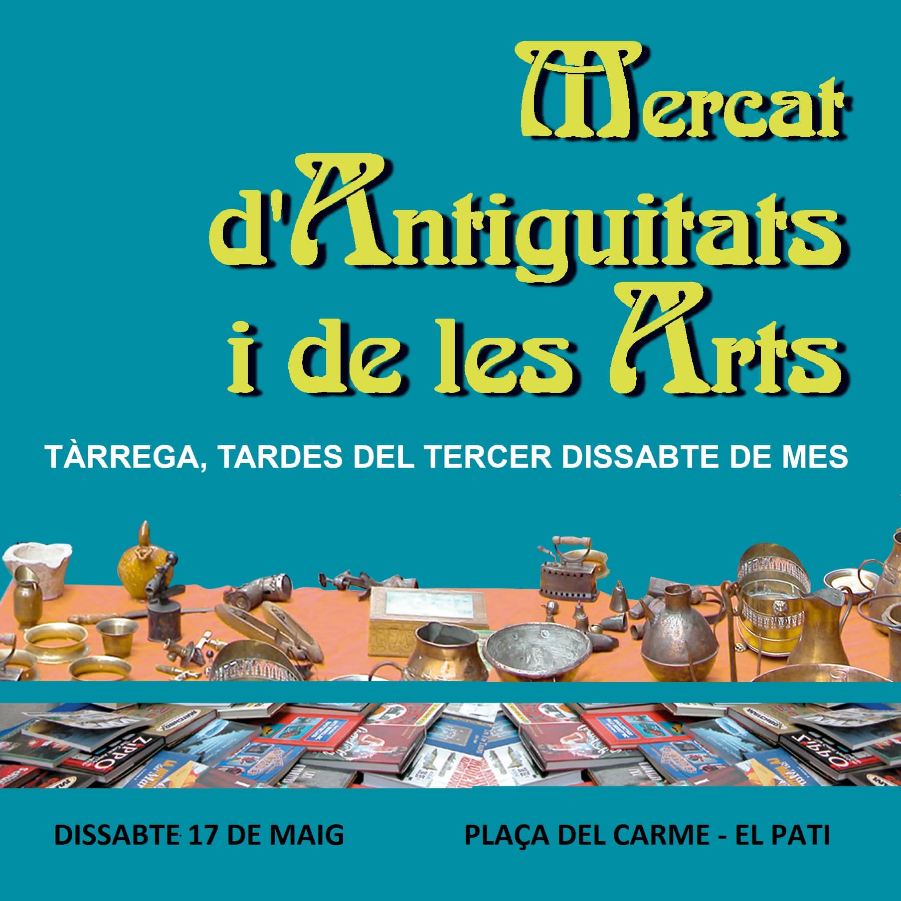 mercat d'antiguitats i de les Arts