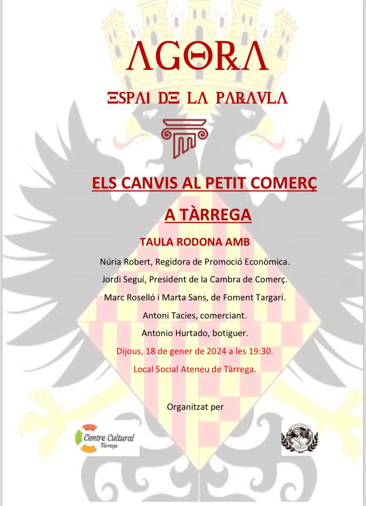 Els canvis al petit comerç a Tàrrega