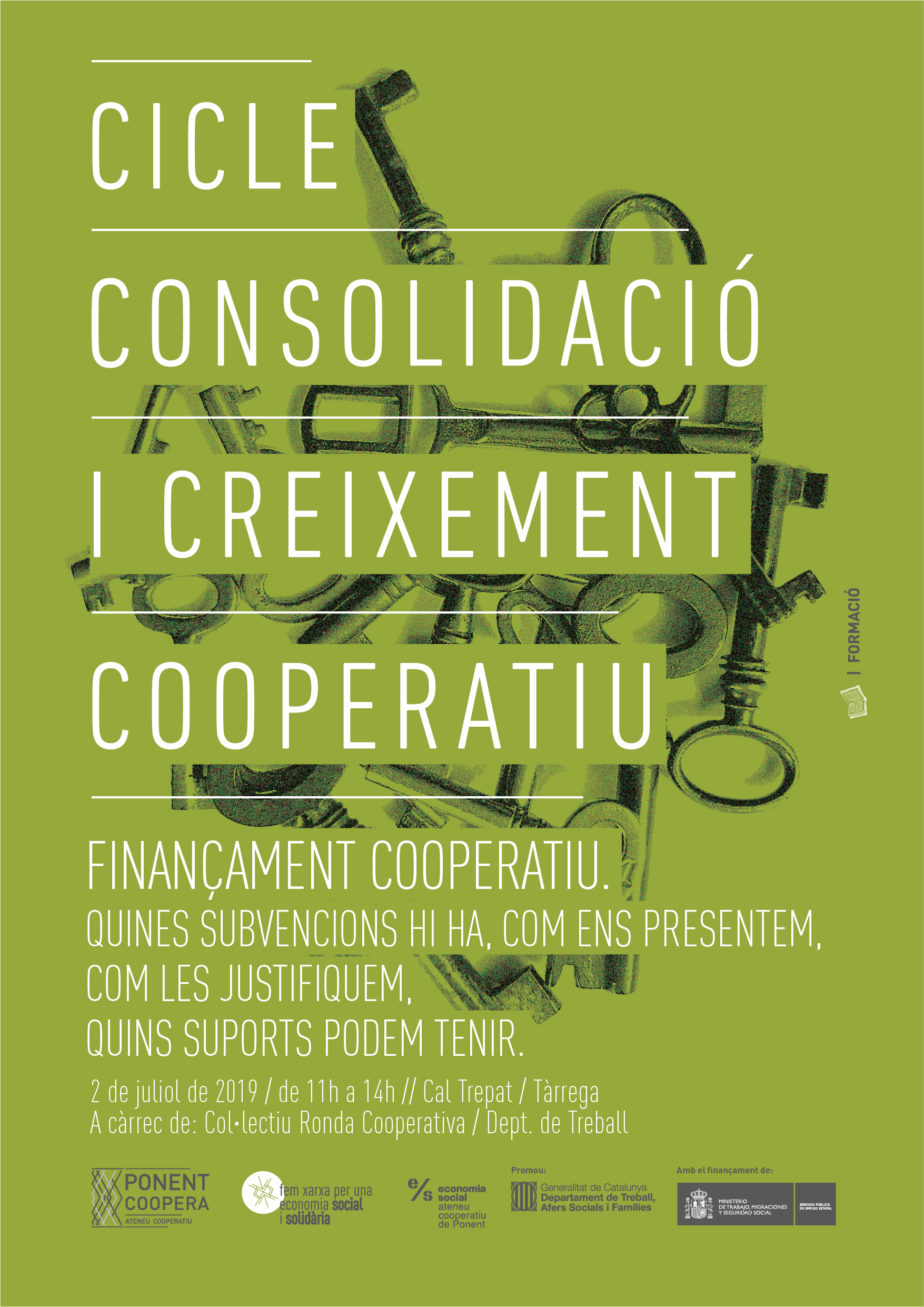 Cicle de Consolidació i Creixement Cooperatiu | Finançament cooperatiu
