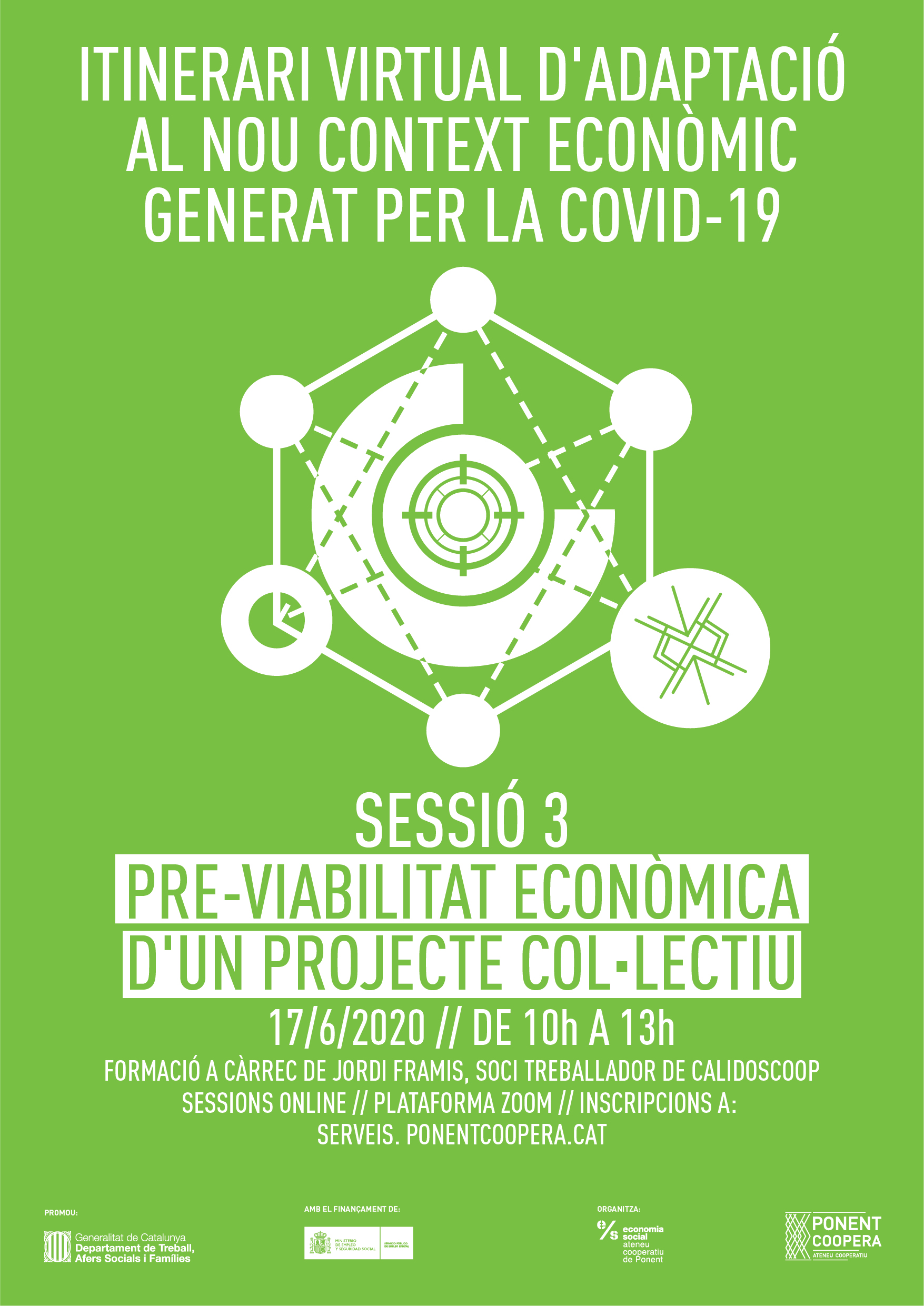 Itinerari formatiu d'adaptació al nou context econòmic generat per la Covid-19 / Sessió 3