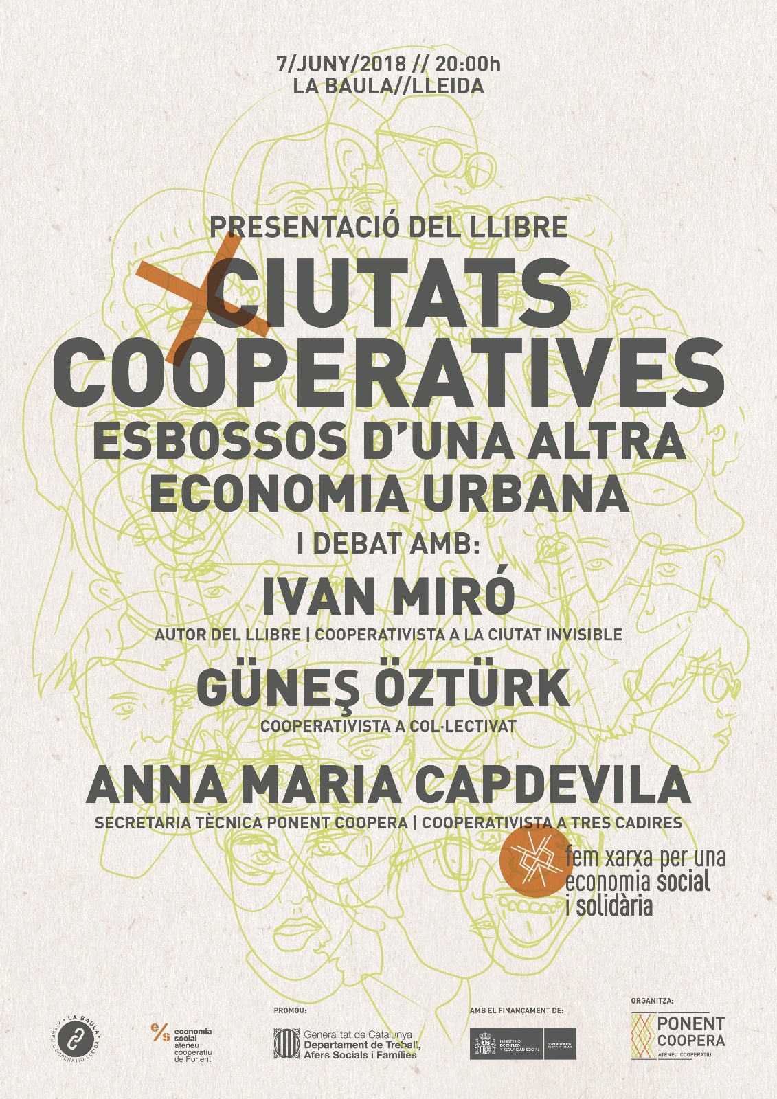 Presentació del llibre Ciutats Cooperatives, d'Ivan Miró