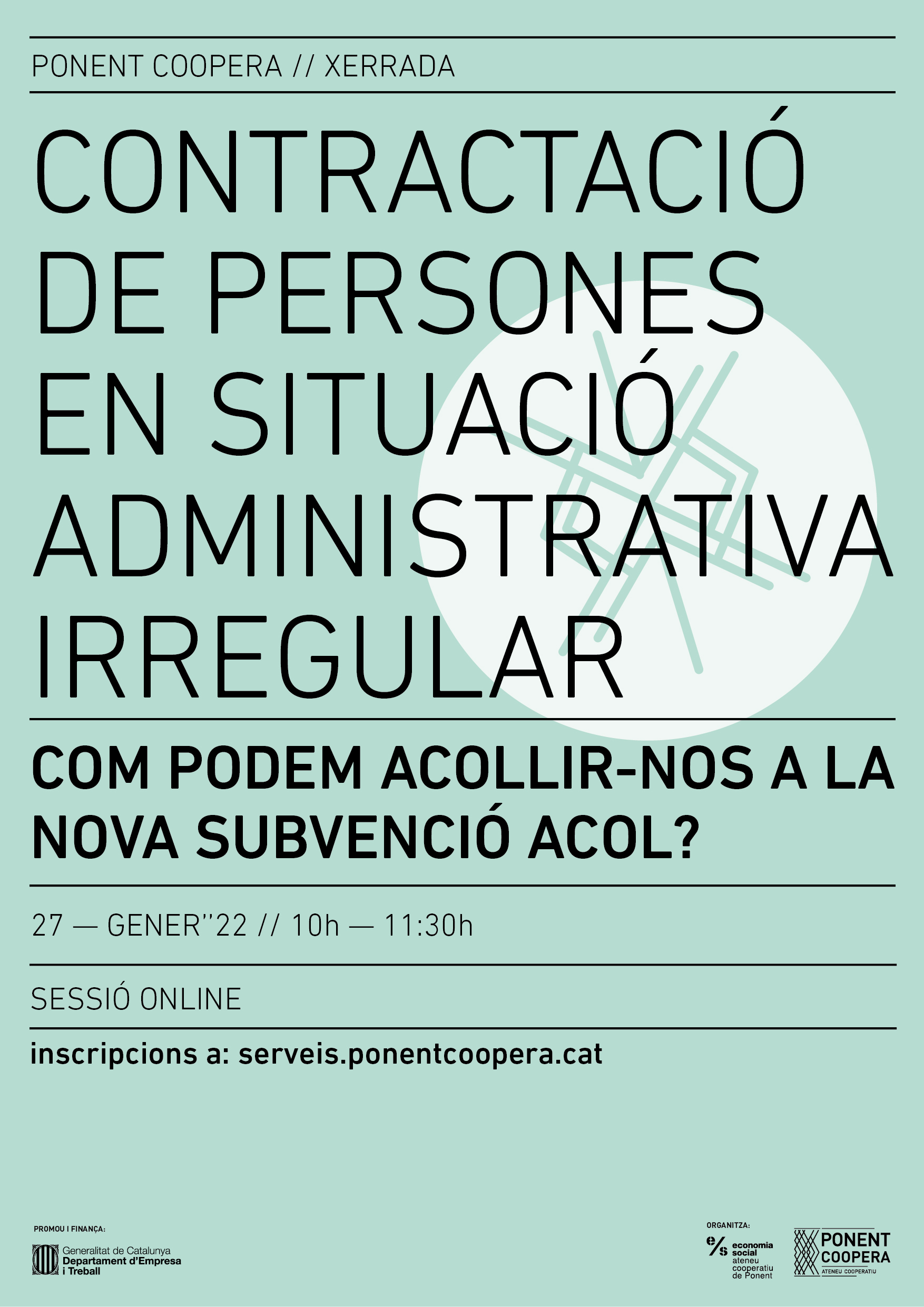 Contractació de persones en situació administrativa irregular: Com podem acollir-nos a la subvenció ACOL?