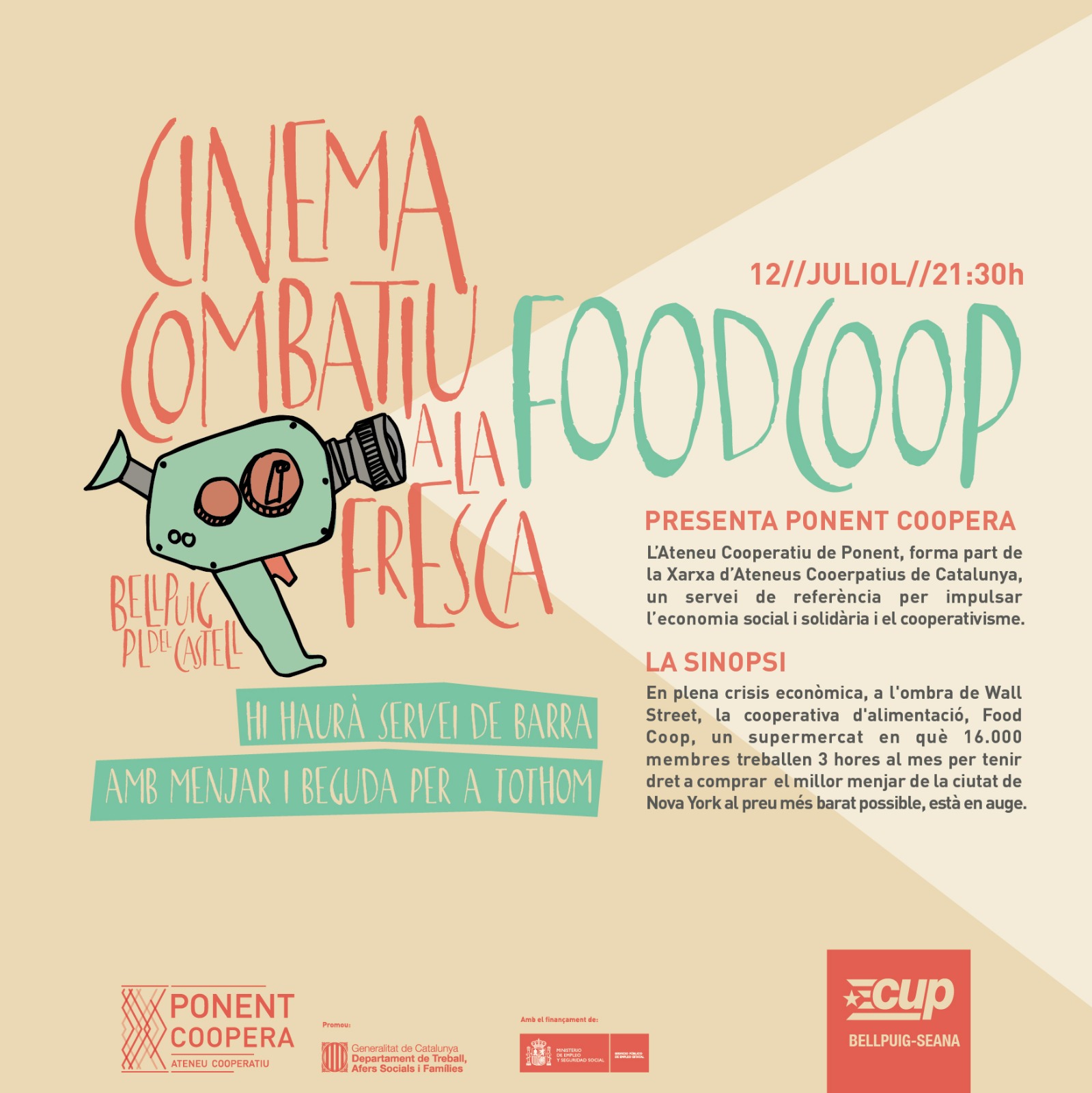 Cicle de cinema combatiu a la fresca amb la projecció de Food Coop