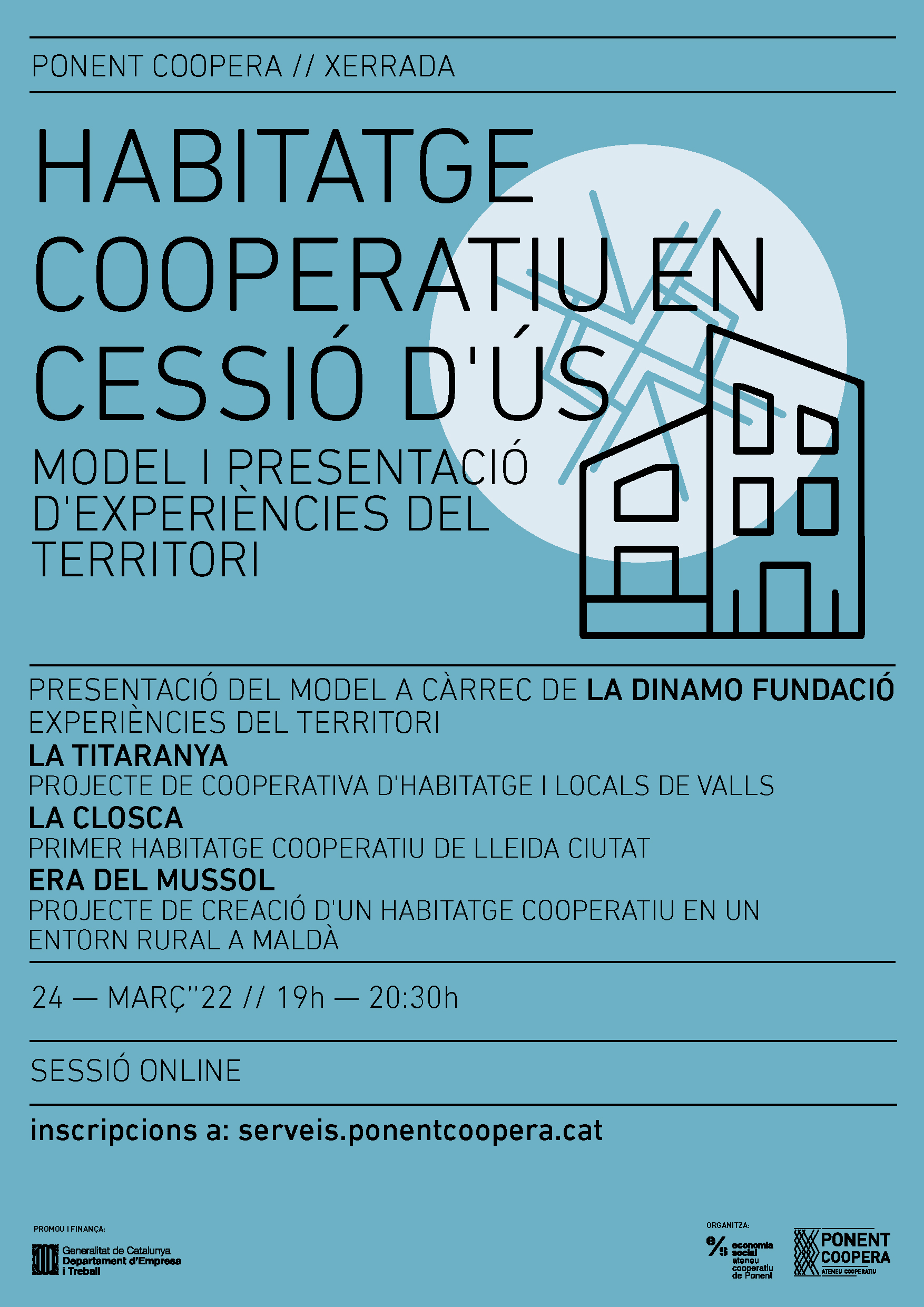 Habitatge cooperatiu en cessió d'ús. Model i presentació d'experiències del territori