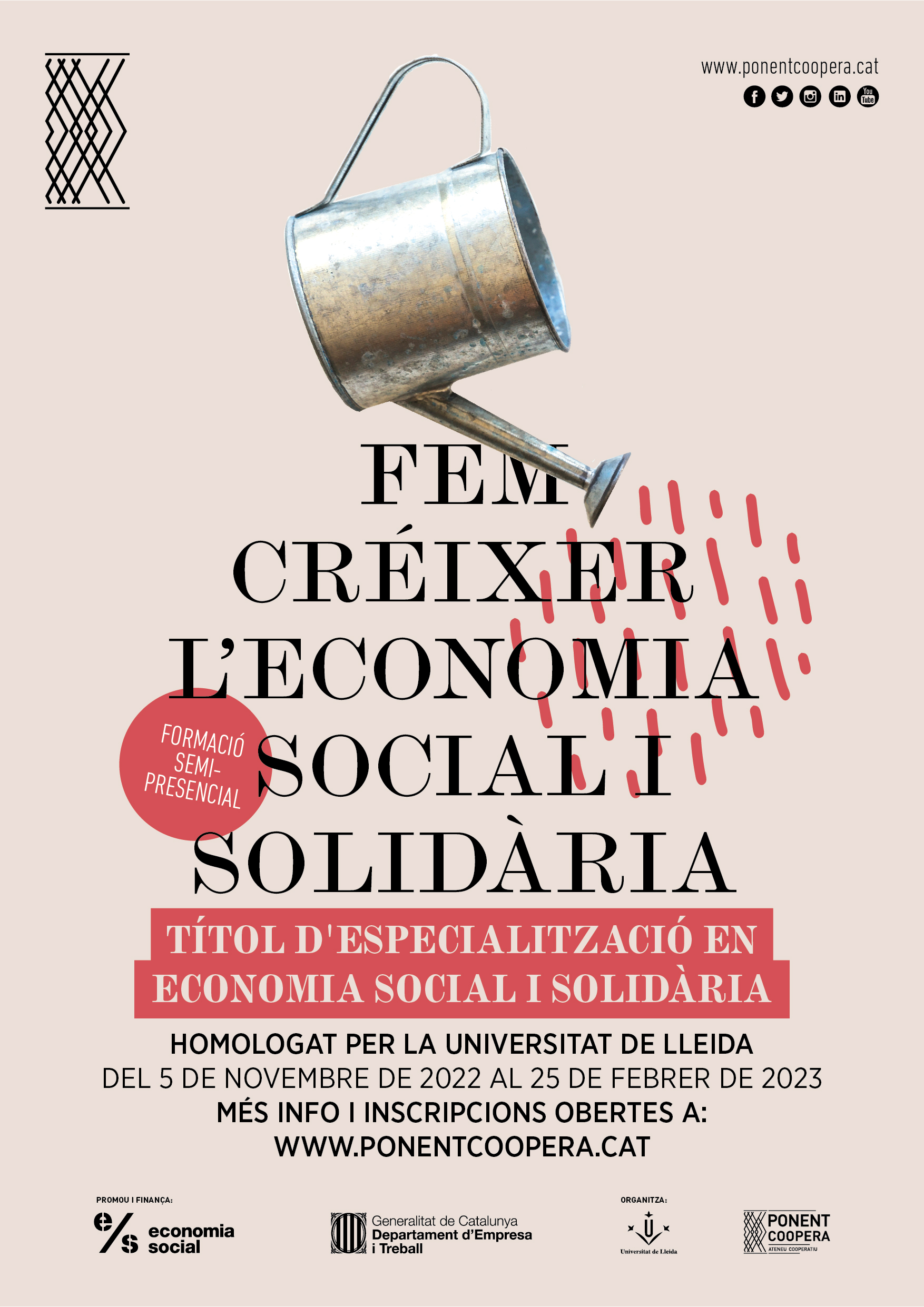5a edició del Títol d'Especialització en Economia Social i Solidària. Sessió 3