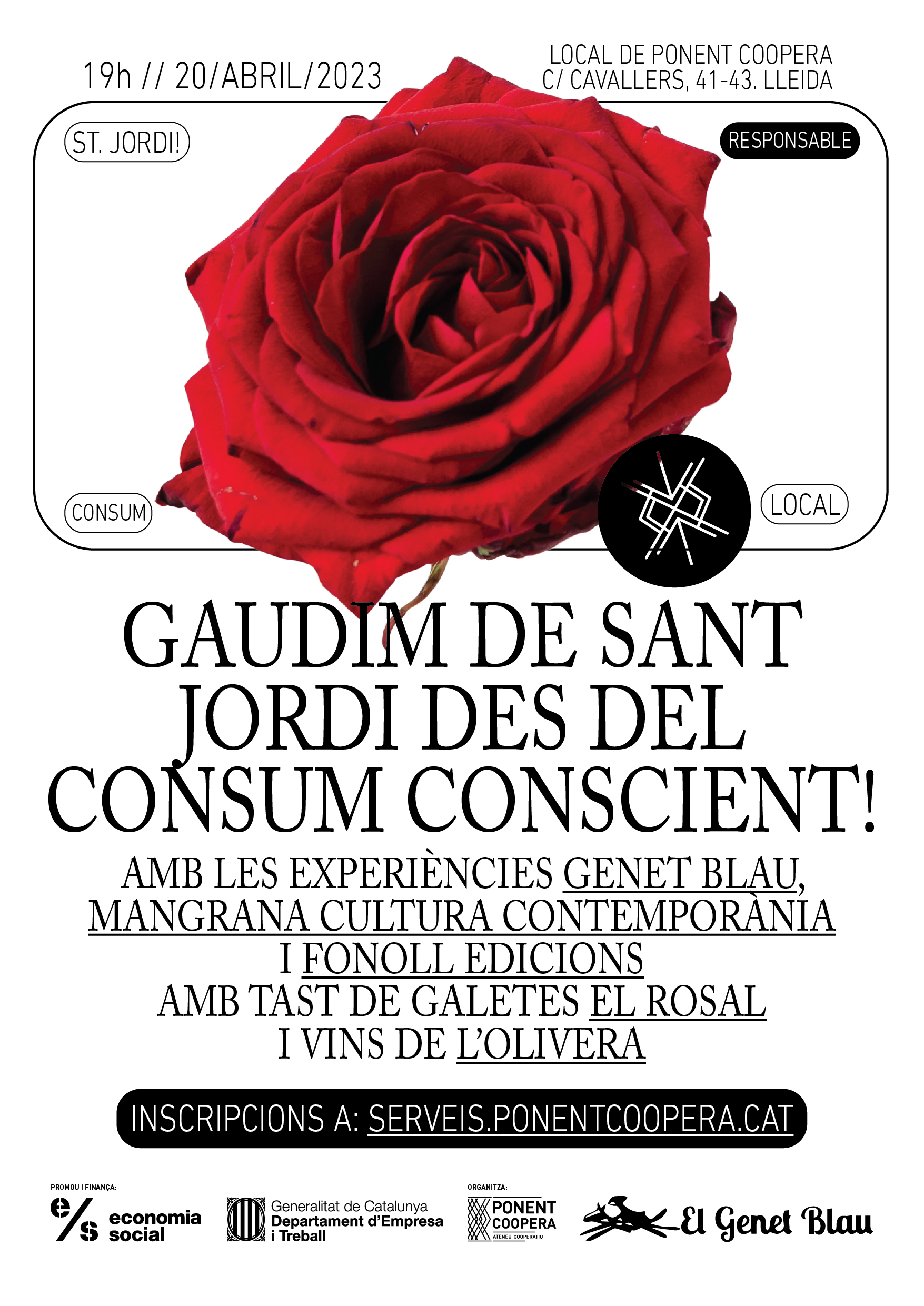 Gaudim de Sant Jordi des del consum conscient!