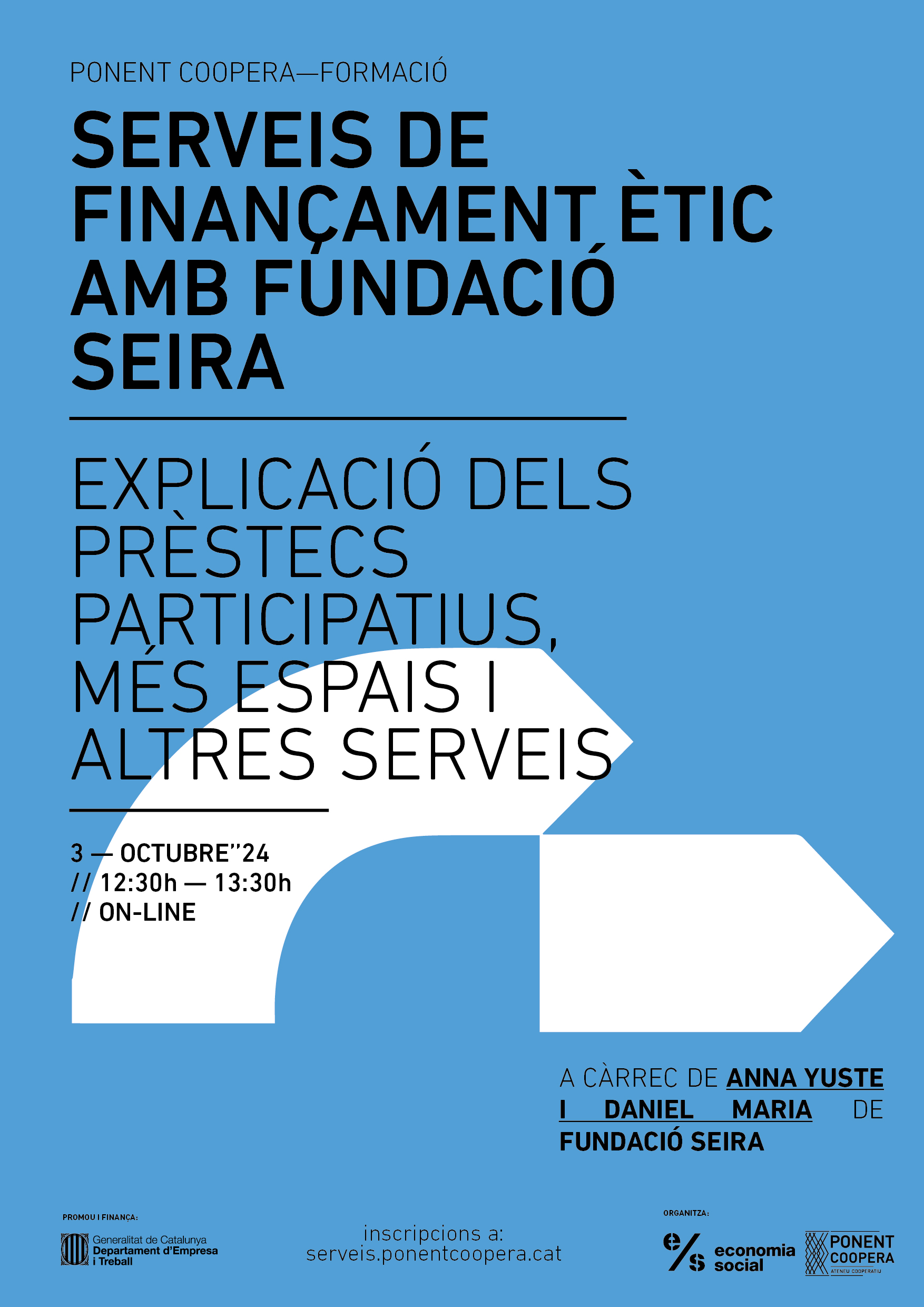 Serveis de finançament ètic amb Seira Impuls Cooperatiu