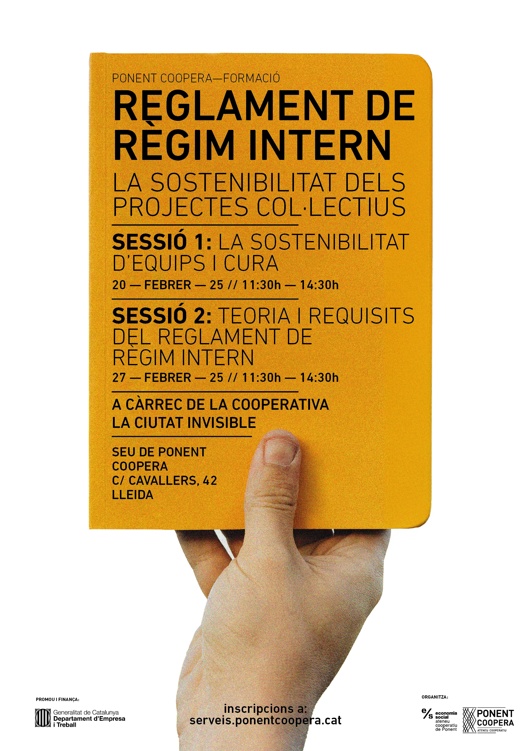 Reglament de Règim Intern: Cicle formatiu per la sostenibilitat dels projectes col·lectius