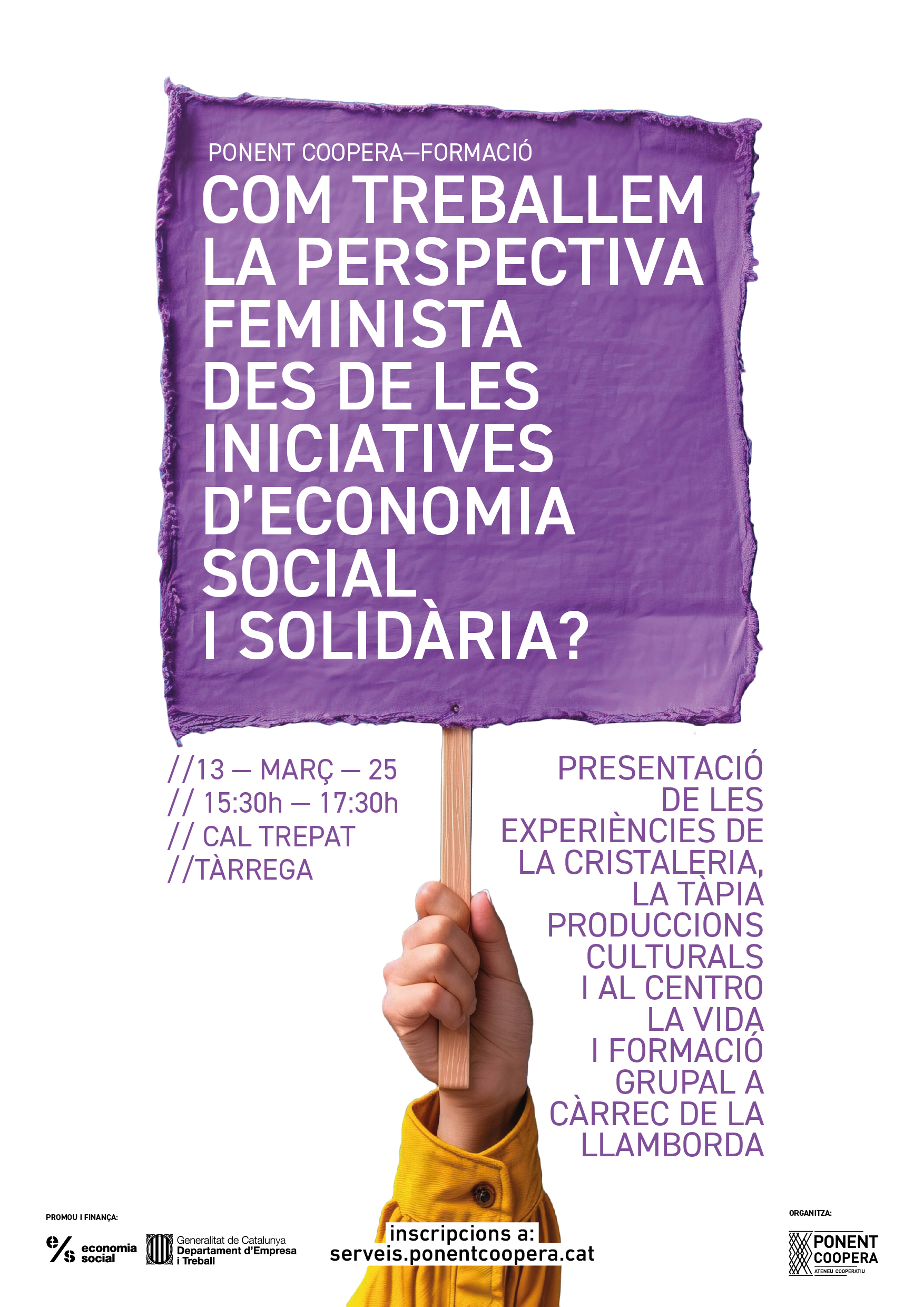 Com treballem la perspectiva feminista des de les iniciatives d'economia social i solidària?