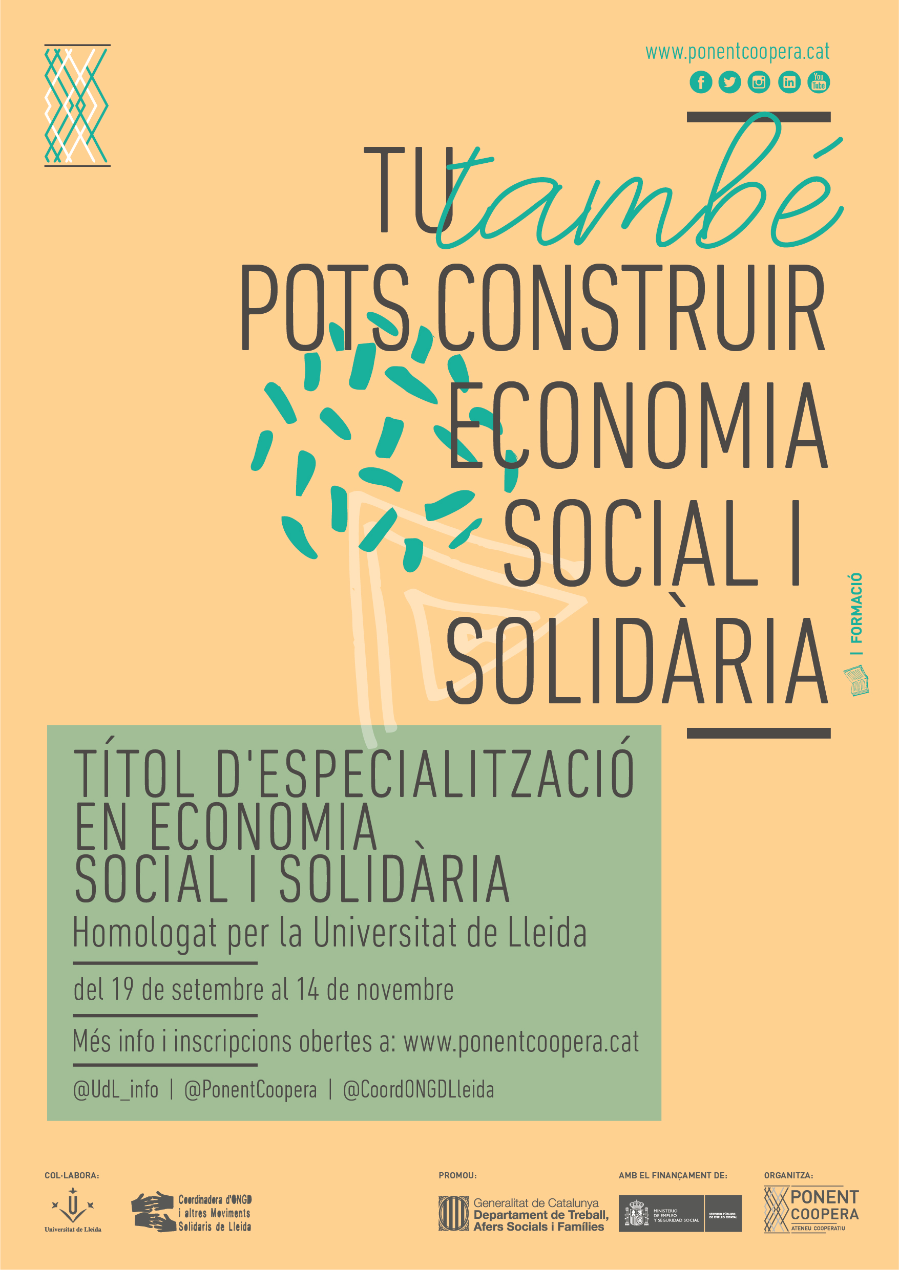 Títol d'Especialització en Economia Social i Solidària