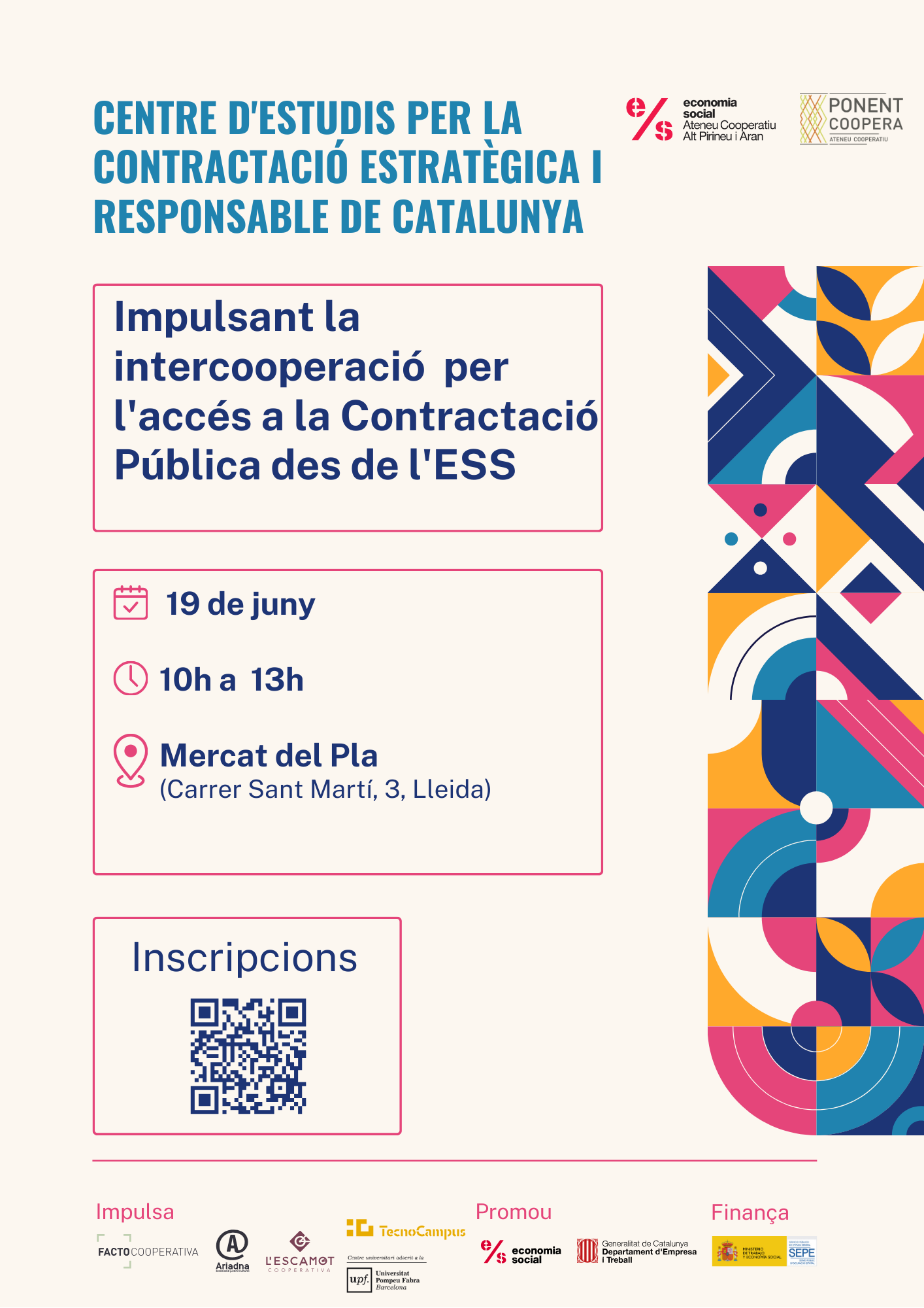 Impulsant la intercooperació per l'accés a la contractació pública des de l'ESS