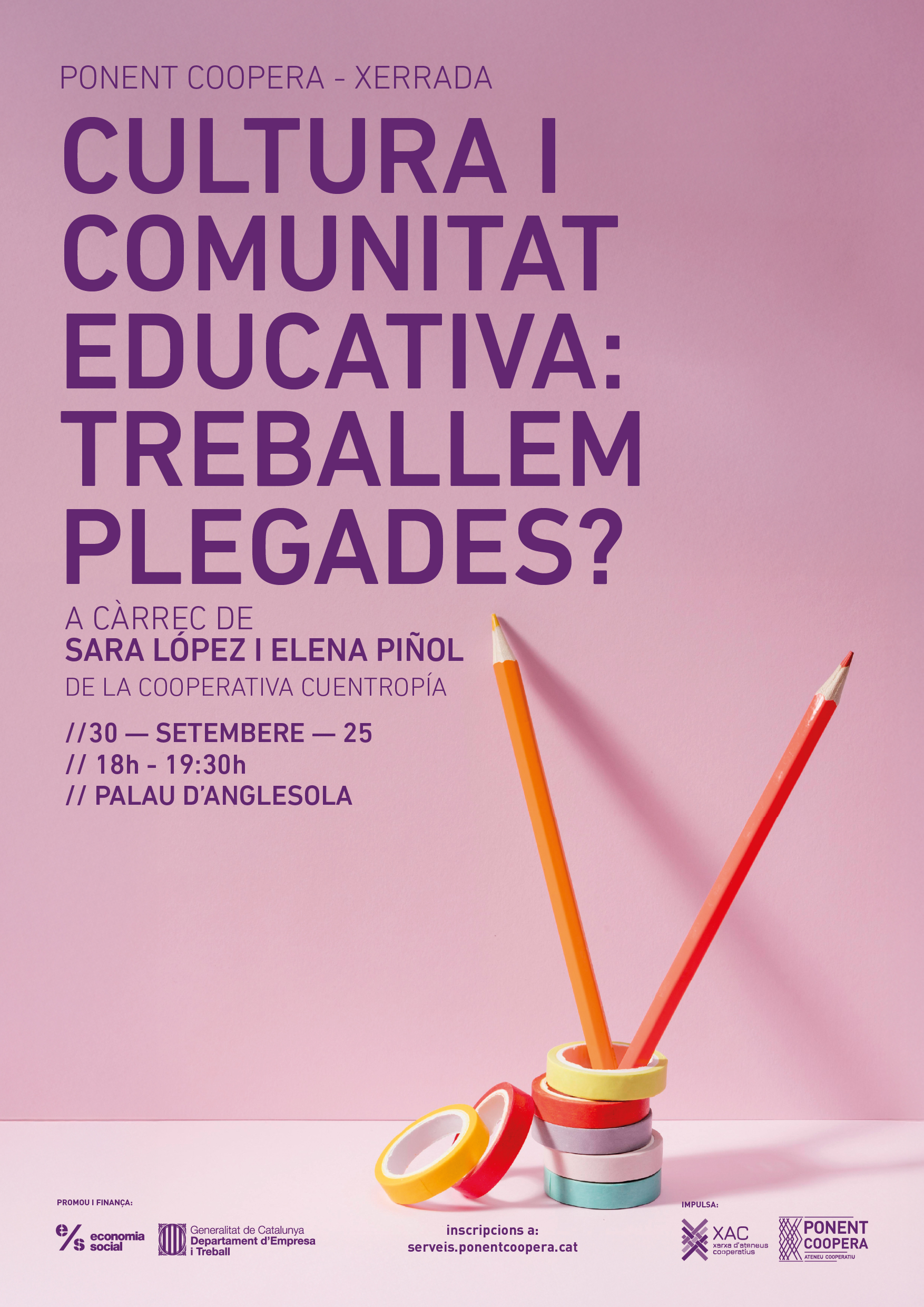 Cultura i comunitat educativa: treballem plegades?
