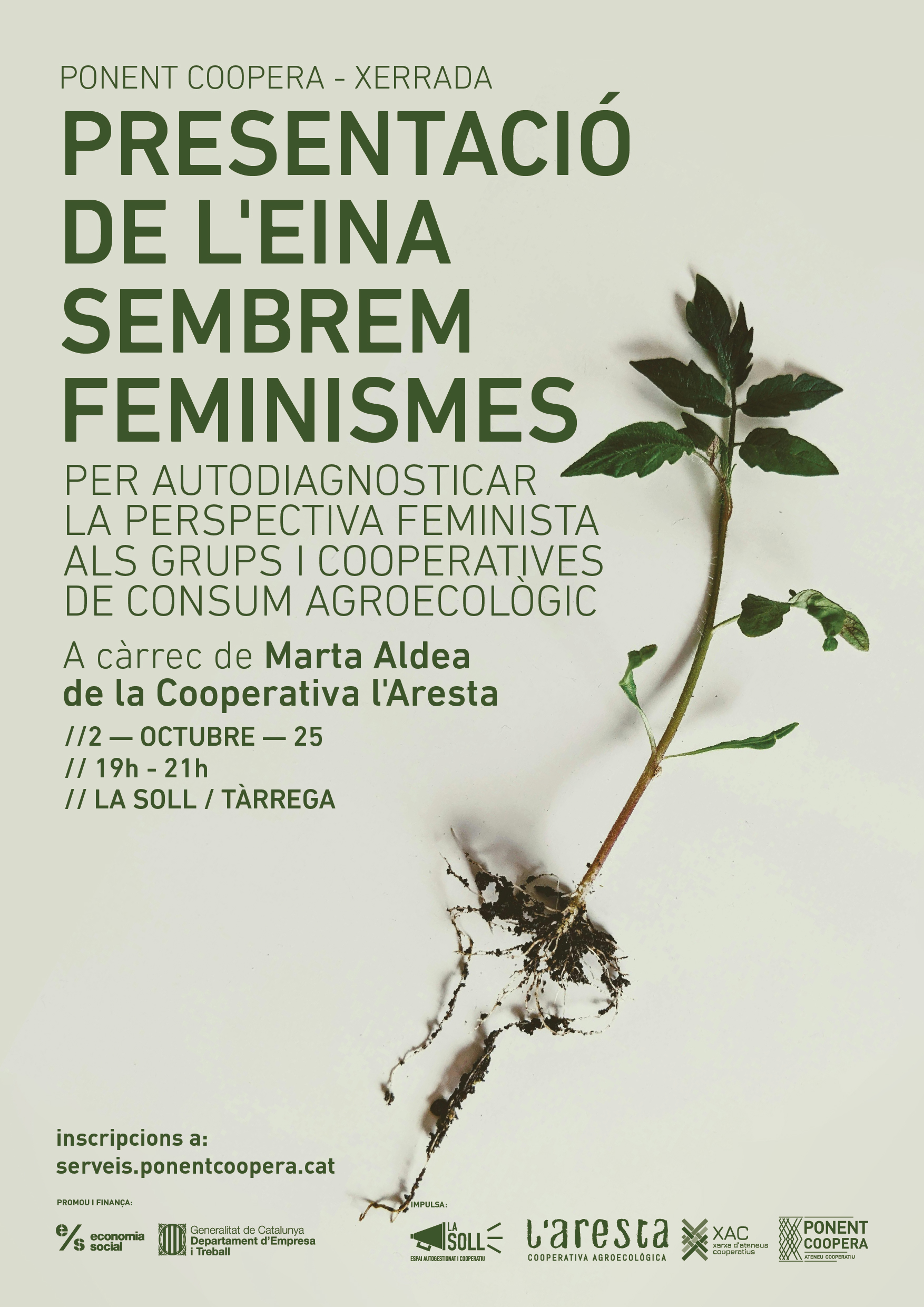 [Formació per a grups i cooperatives de consum] Presentació de l'eina "Sembrem Feminismes"