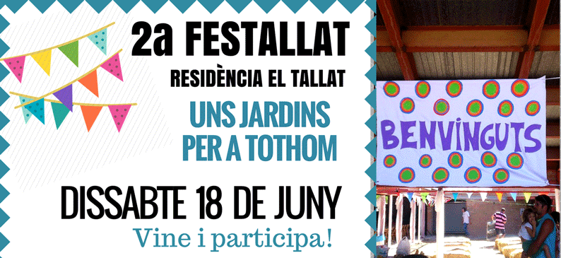 2a Festallat: Jornada participativa per pensar i dissenyar els jardins de la residència de St. Martí