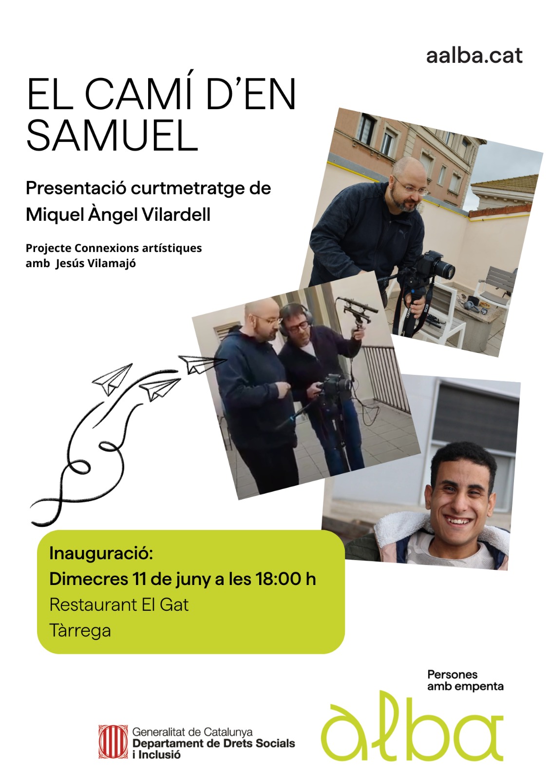 Projecció del curtmetratge del 
