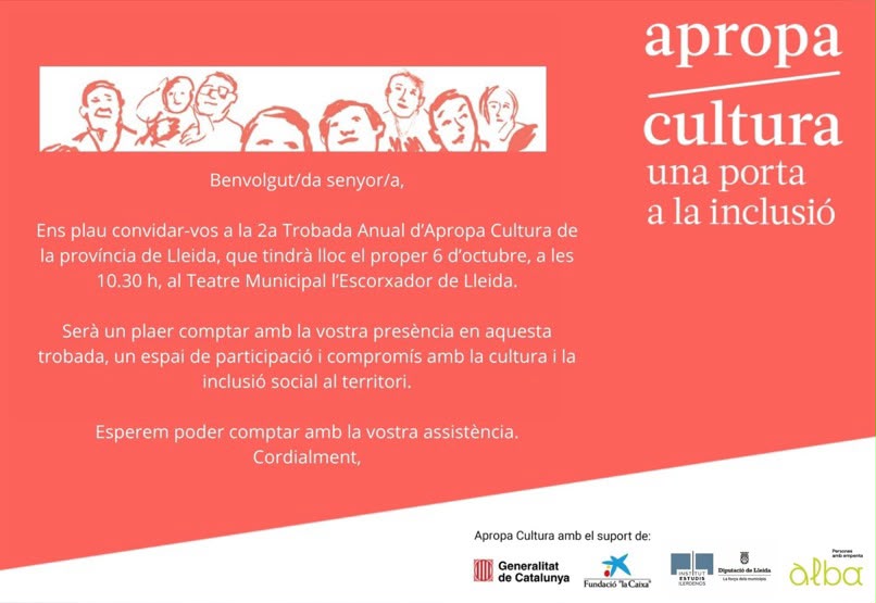 Acte bianual Apropa Cultura