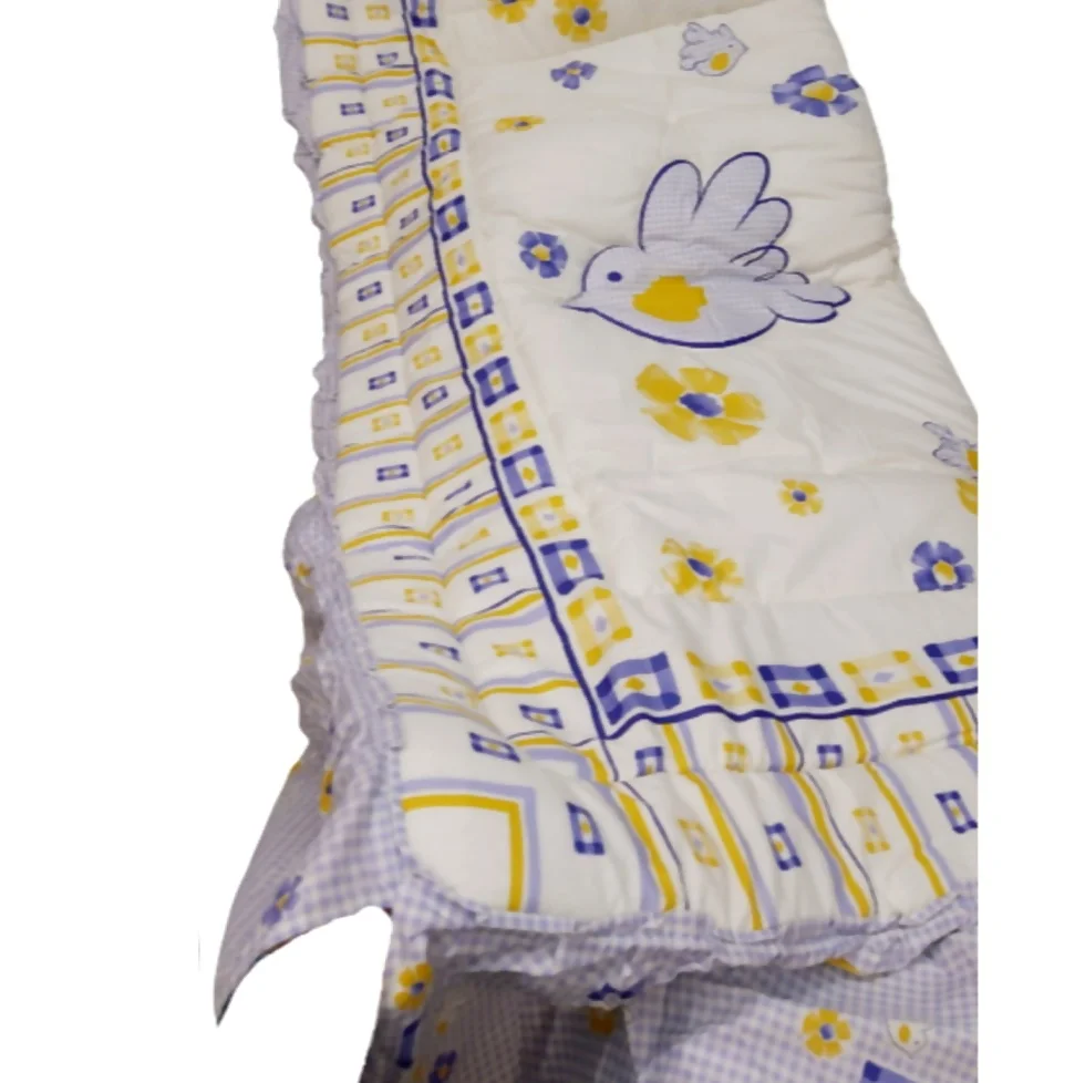 Colcha edredón infantil azul cama 105 - 4