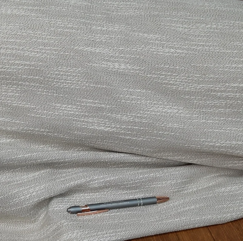 Tela de tapicería jaspeada de lino