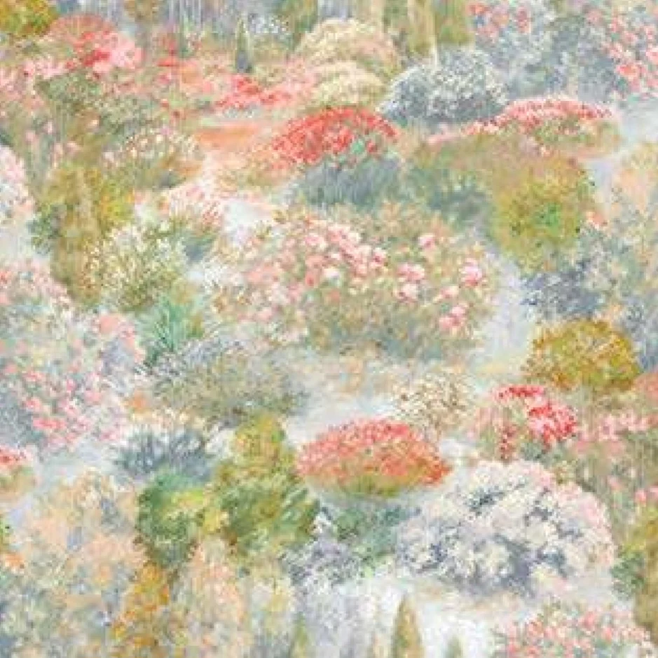 Tela Half panamá flores de Monet