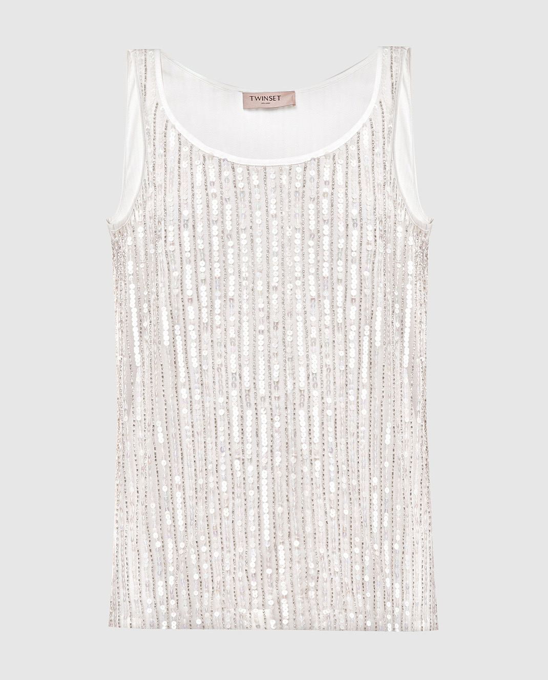 TWINSET top tirantes pedreria