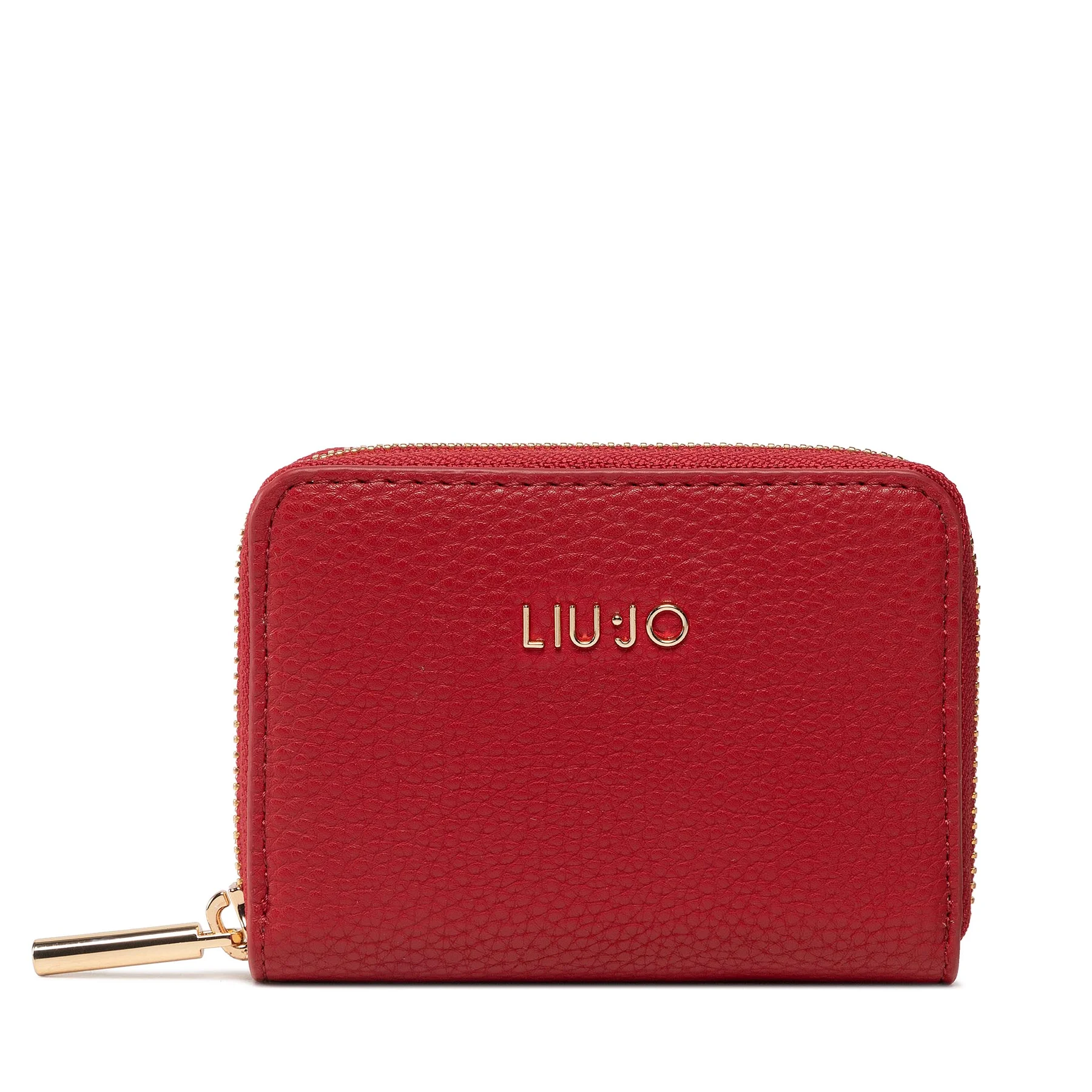LIU·JO cartera pequeña con cremallera color rojo