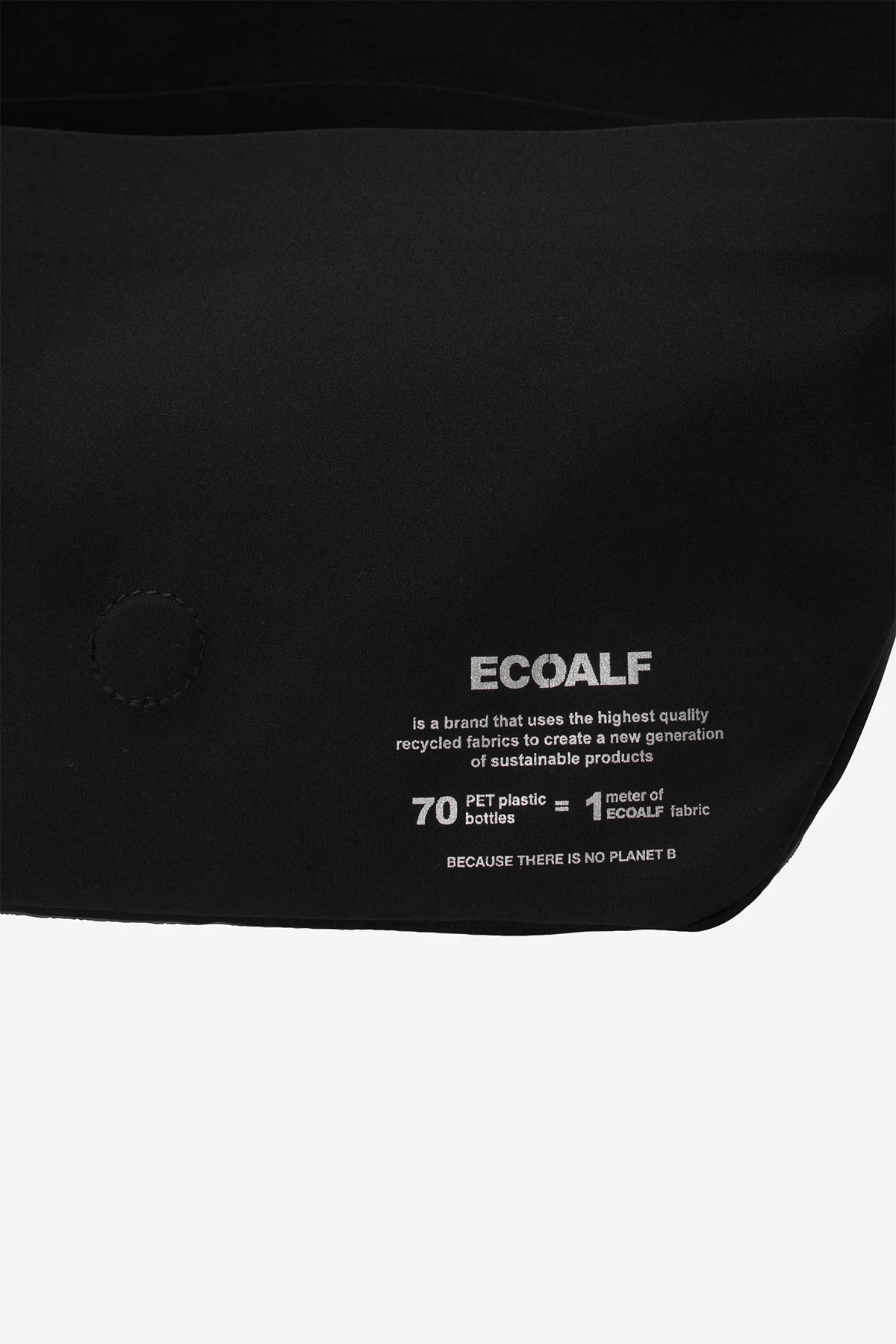 ECOALF bandolera color negro con logo - 3