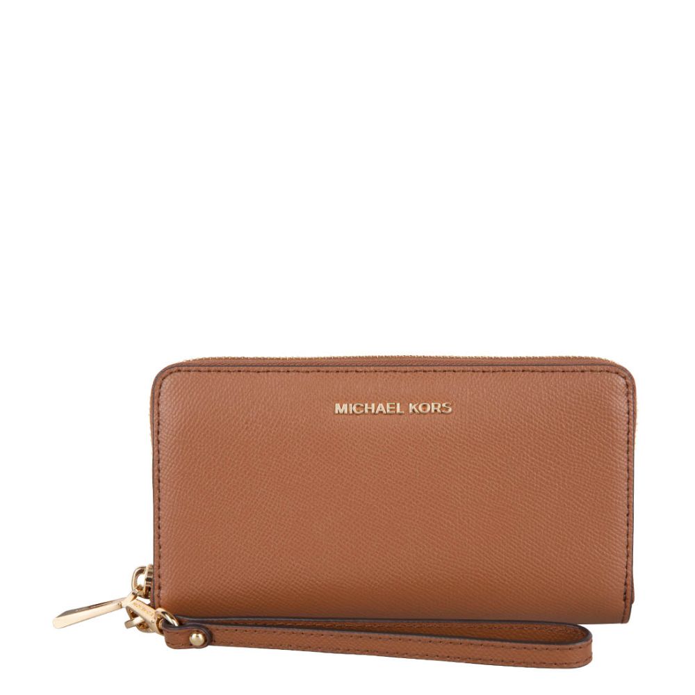 MICHAEL KORS cartera con portamóvil color camel