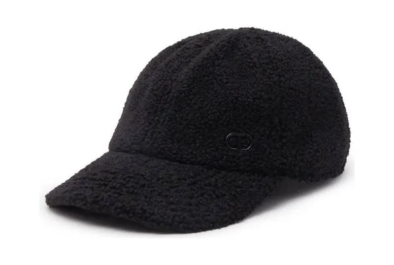 TWINSET gorra en borreguillo color negro