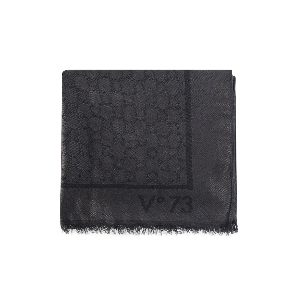 Vº73 bufanda con logo negro