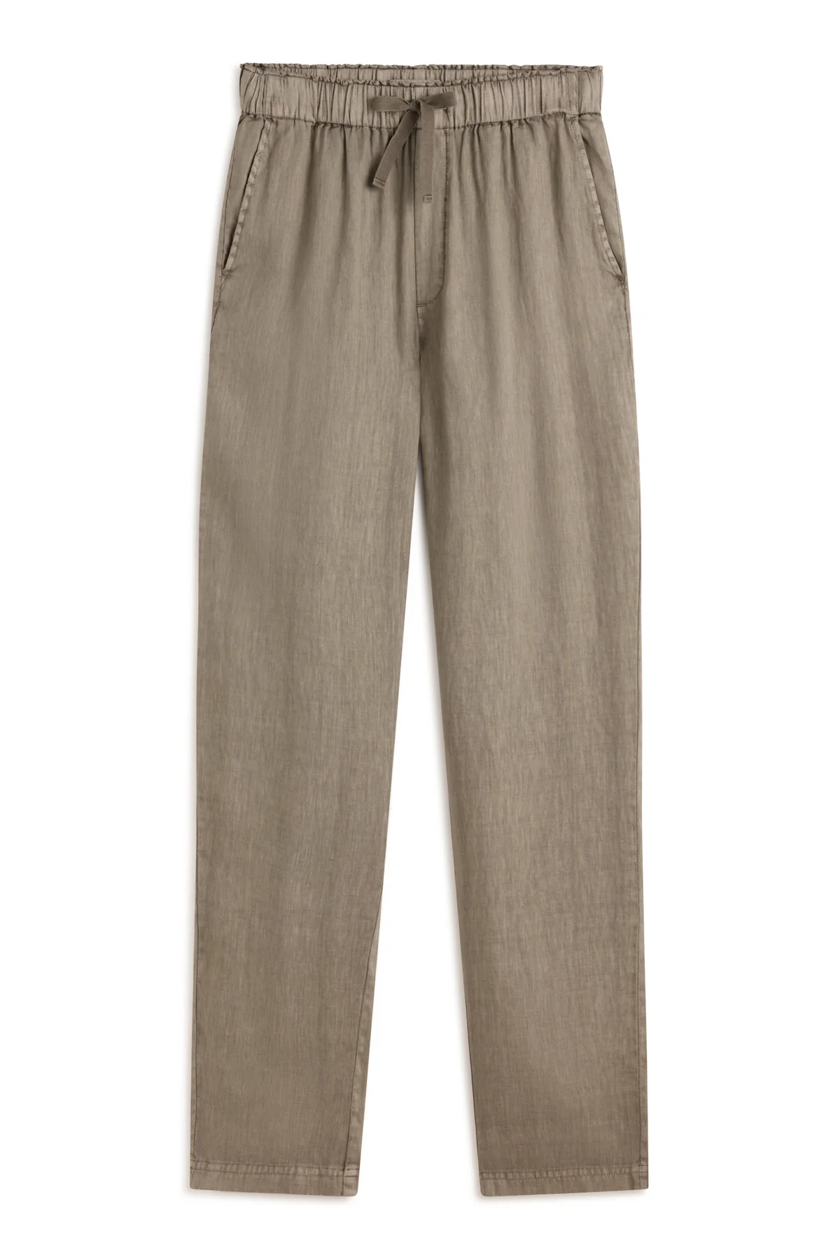 ECOALF pantalón en lino color caqui - 5