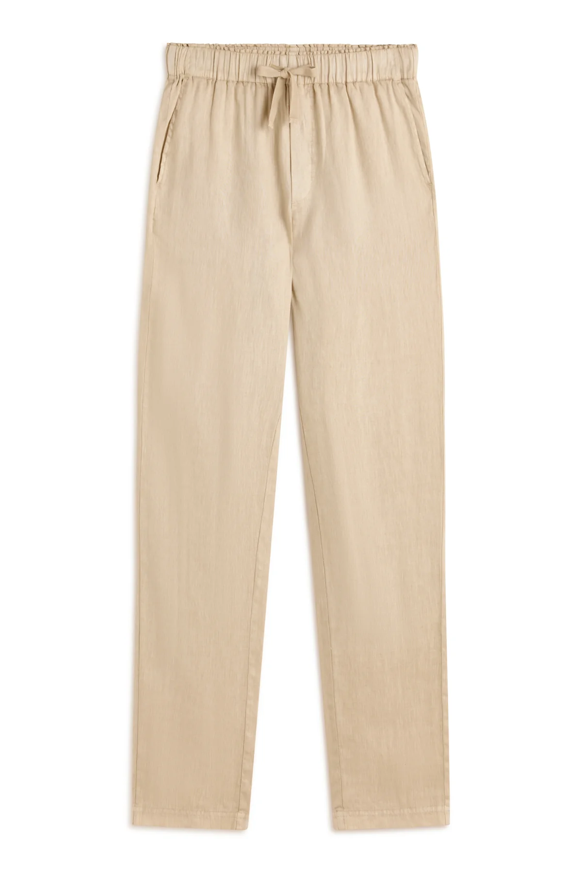 ECOALF pantalón en lino color camel - 5
