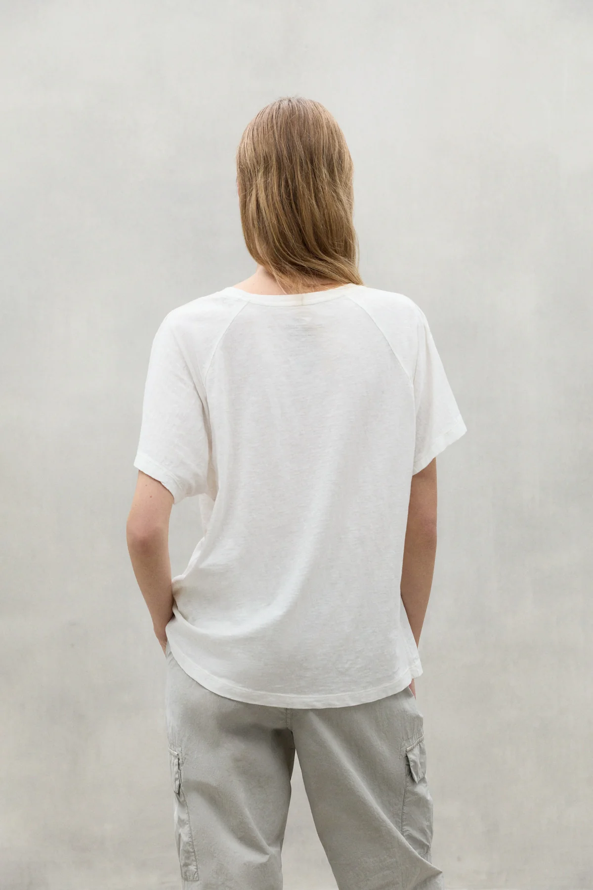 ECOALF camiseta manga corta color blanco "because" - 3